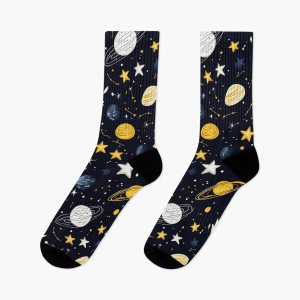 Item preview, Vibrant Space Motifs in a Starry Sky designed and sold by Piotrek0001.