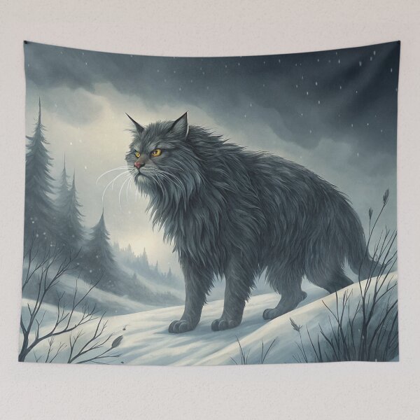 Item preview, Jólakötturinn (Yule Cat) 03 designed and sold by AIfolklore.