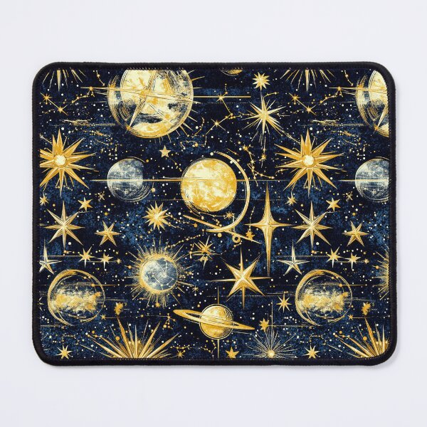 Item preview, Glowing Stars and Planets in the Night Sky designed and sold by Piotrek0001.