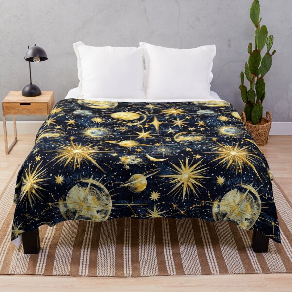 Item preview, Glowing Stars and Planets in the Night Sky designed and sold by Piotrek0001.