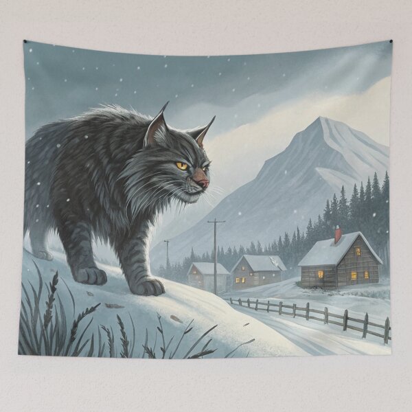 Item preview, Jólakötturinn (Yule Cat) 04 designed and sold by AIfolklore.