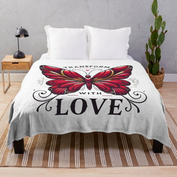 Item preview, Transform with Love | Elegant Crimson Butterfly Design by LaLi Designs designed and sold by LaLi-Designs.