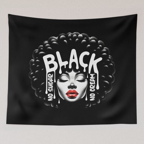 Item preview, Black No Sugar No Cream designed and sold by Myra365Art.