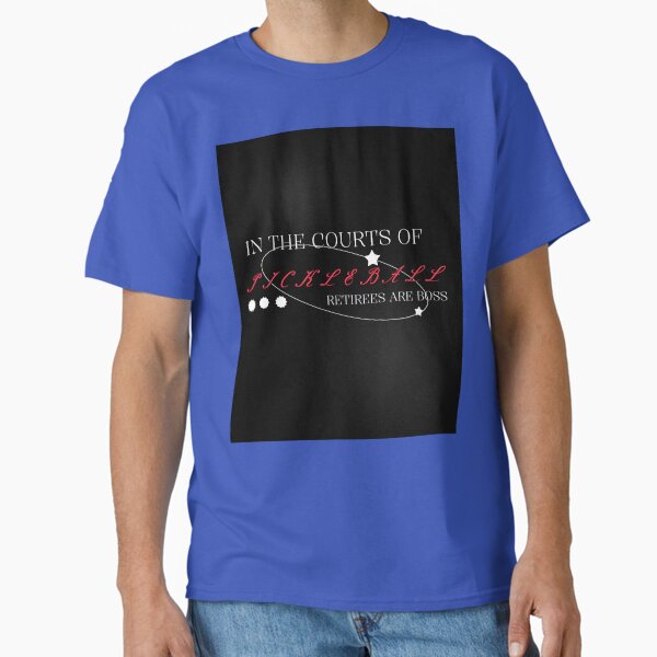 Item preview, Retirees Are Boss Pickleball designed and sold by yestshirts.
