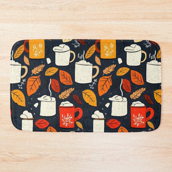 Item preview, Winter Beverage with Toppings in Festive Atmosphere designed and sold by Piotrek0001.