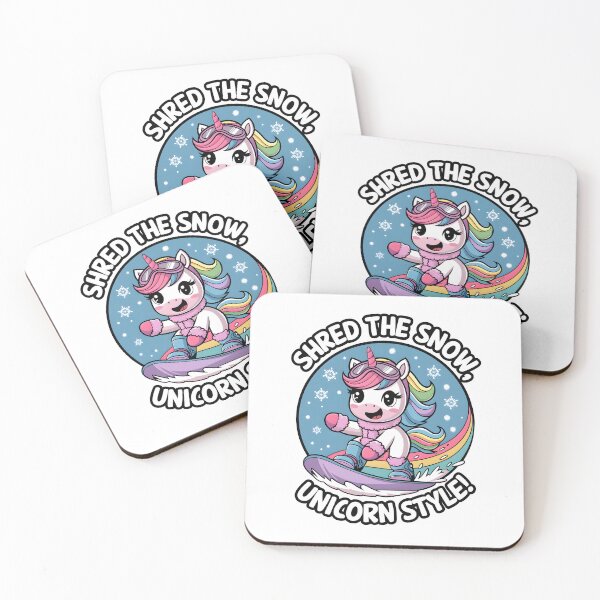 Item preview, Shred The Snow, Unicorn Style!  designed and sold by Wegetees.
