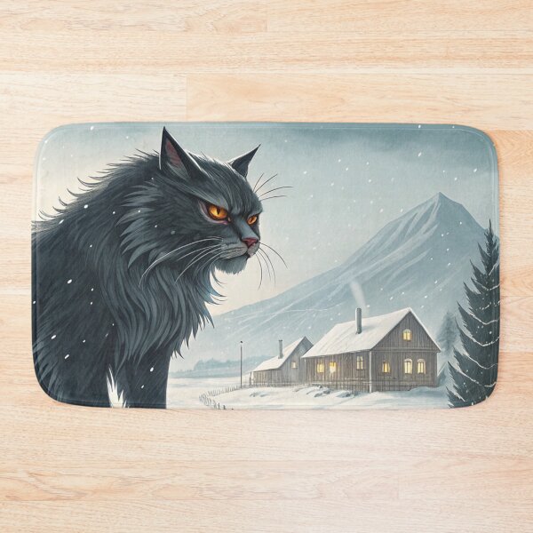 Item preview, Jólakötturinn (Yule Cat) 05 designed and sold by AIfolklore.