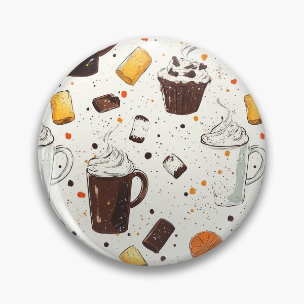 Item preview, Winter Drink with Marshmallows and Cinnamon Stick designed and sold by Piotrek0001.