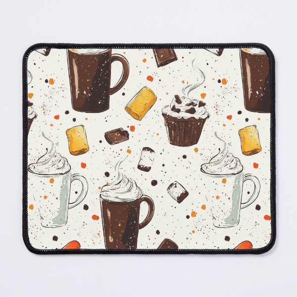 Item preview, Winter Drink with Marshmallows and Cinnamon Stick designed and sold by Piotrek0001.