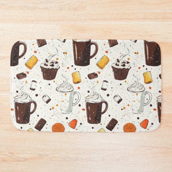 Item preview, Winter Drink with Marshmallows and Cinnamon Stick designed and sold by Piotrek0001.