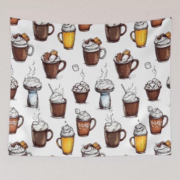 Item preview, Cozy Hot Chocolate with Whipped Cream designed and sold by Piotrek0001.