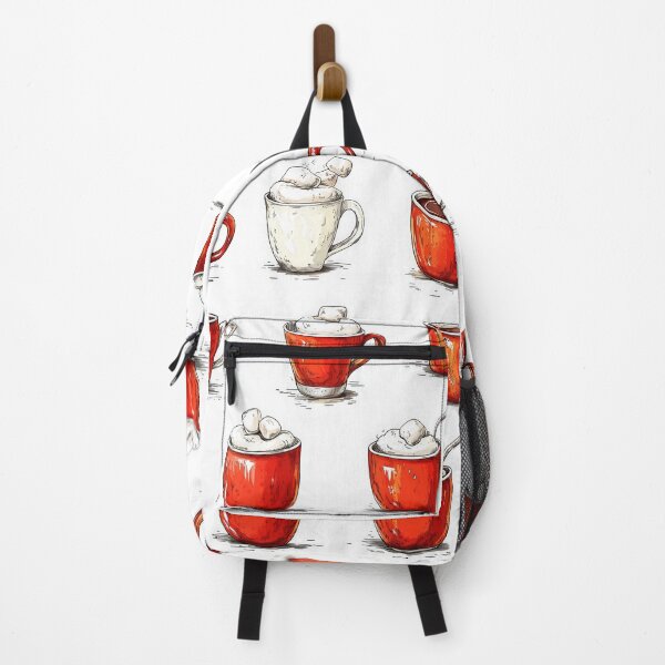 Item preview, Creamy Hot Drink with Pine Branch Accents designed and sold by Piotrek0001.