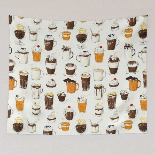 Item preview, Holiday-Themed Beverage with Sweet Toppings designed and sold by Piotrek0001.