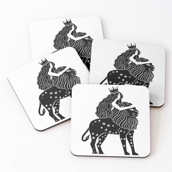Item preview, Leo Zodiac Line Art | Stunning Lion Star Sign Artwork for Astrology Enthusiasts designed and sold by House Of Roza.