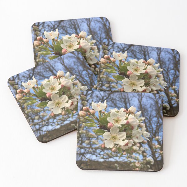 Item preview, Wild Cherry Tree Flowers in Spring Bloom designed and sold by Quoppidou.