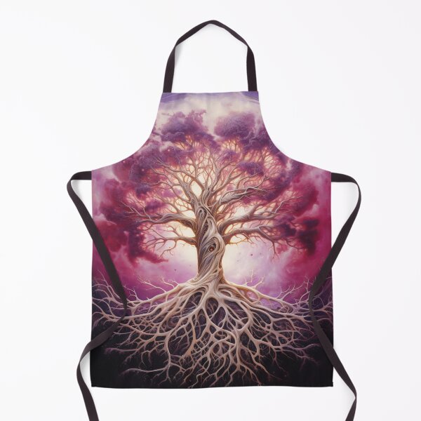 Item preview, A painting showcasing a tree with its roots uncovered and visible above the ground. designed and sold by anytka.