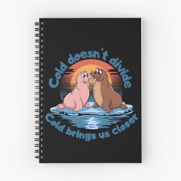 Item preview,   Romantic Walruses on Ice, Coolrus The Walrus, Ice Bath  designed and sold by IceBathDESIGNS.