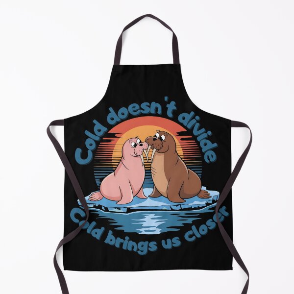 Item preview,   Romantic Walruses on Ice, Coolrus The Walrus, Ice Bath  designed and sold by IceBathDESIGNS.