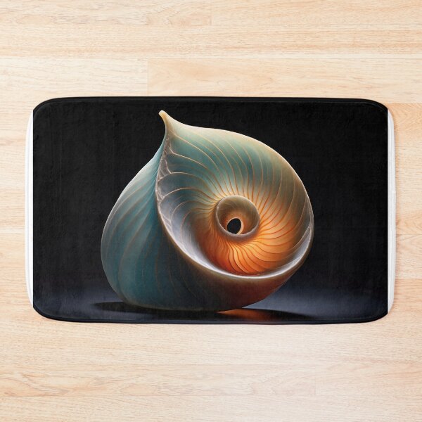 Item preview, Close up of a shell on a black background designed and sold by anytka.