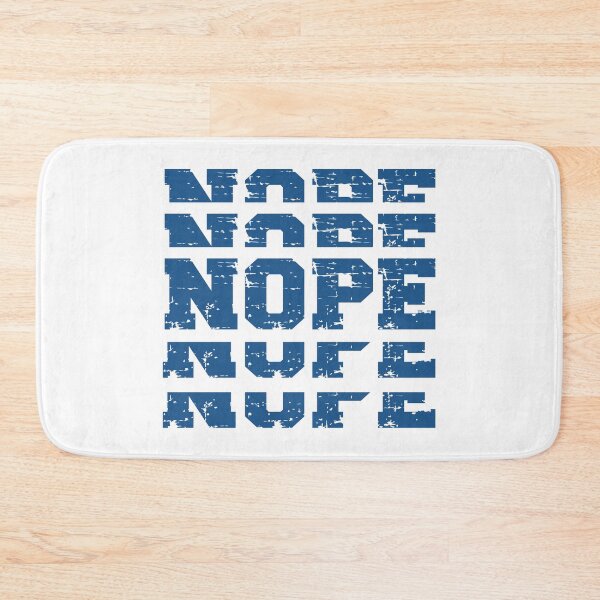 Item preview, NOPE (blue) designed and sold by planDpromotions.