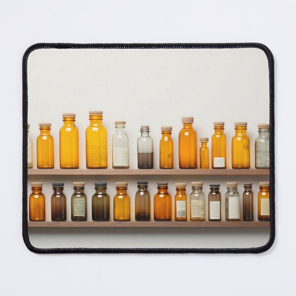 Item preview, Shelf filled with bottles on wall designed and sold by anytka.
