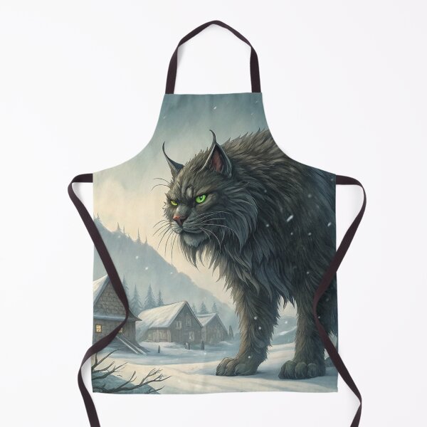 Item preview, Jólakötturinn (Yule Cat) 10 designed and sold by AIfolklore.