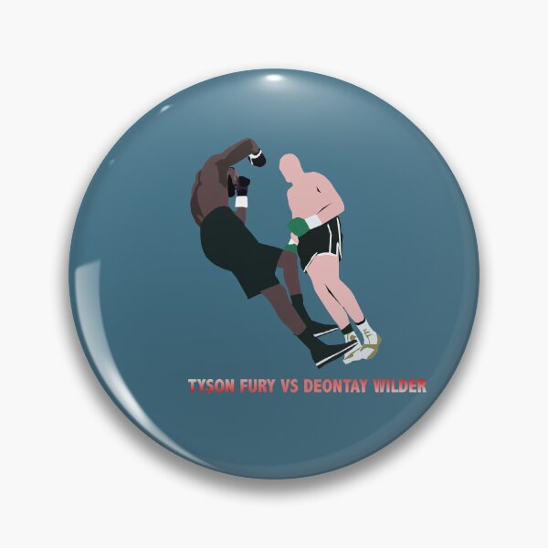 Item preview, Tyson Fury Vs Deontay Wilder illustration designed and sold by ZooStateofMind.