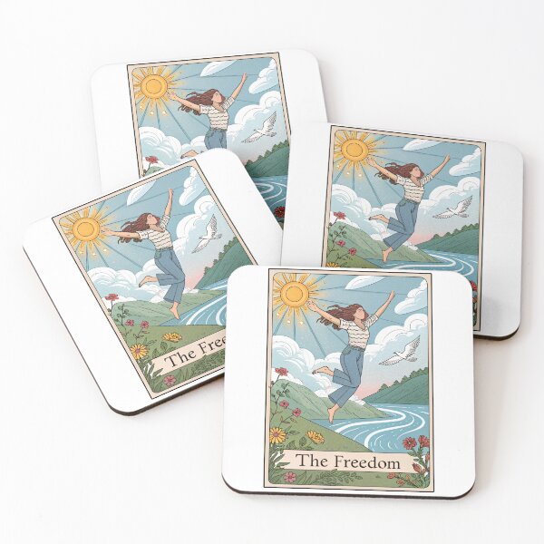 Item preview, The Freedom - Vibrant Tarot designed and sold by TheArtOfRanda.