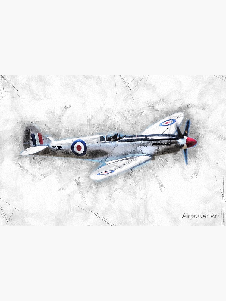 Spitfire. A typical world war two british fighter aircraft. | CanStock