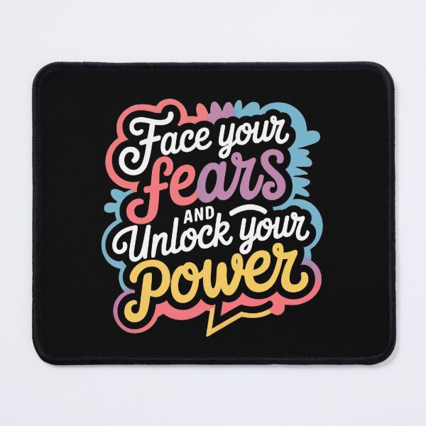 Item preview, Face Your Fears and Unlock Your Power Inspirational designed and sold by bukajart.