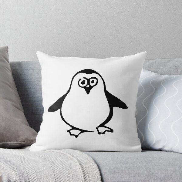 Item preview, confused penguin designed and sold by alina-k-design.