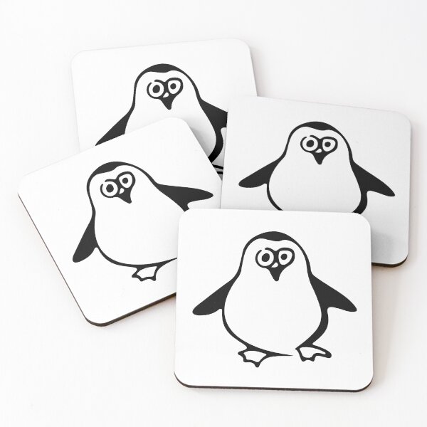 Item preview, confused penguin designed and sold by alina-k-design.