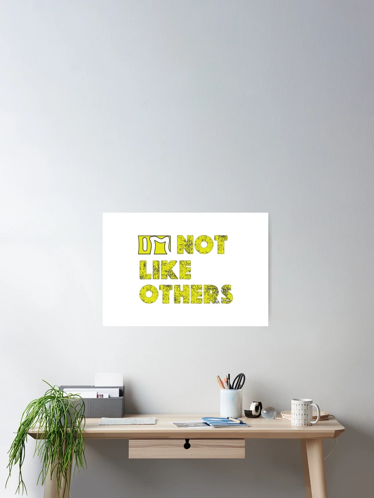 Thumbnail 2 of 3, Poster, Not Like Others Design designed and sold by IRON WINGS /USAF.