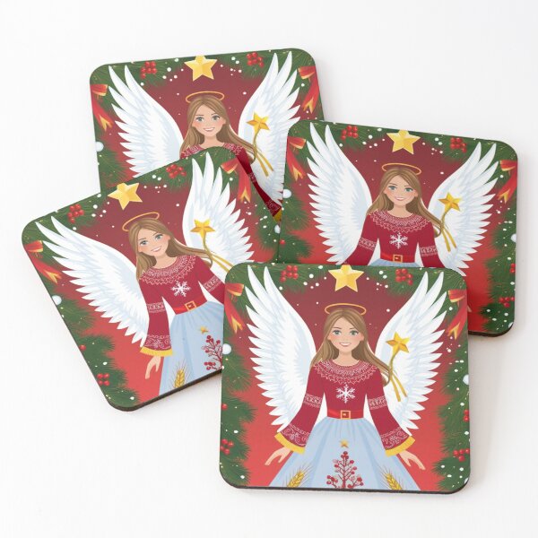 Item preview, Christmas angel, girl angel. new year 2025 designed and sold by m-litomirskaya.