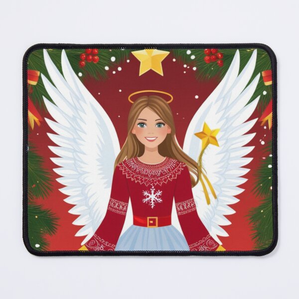 Item preview, Christmas angel, girl angel. new year 2025 designed and sold by m-litomirskaya.