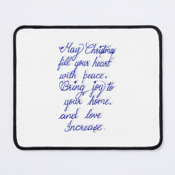 Item preview, Elegant Christmas Quote: Peace, Joy, and Love designed and sold by scribblesign.