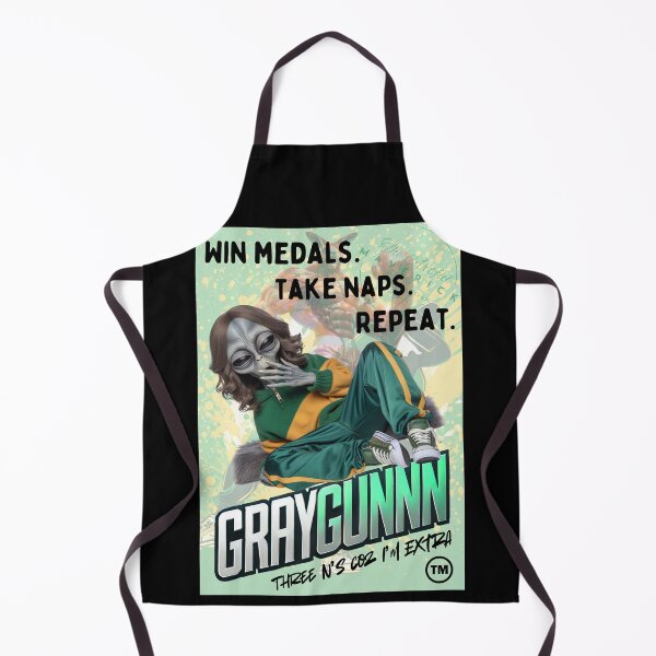 Item preview, Graygunnn - Win medals. Take Naps. Repeat. designed and sold by ArtfulMaverick.