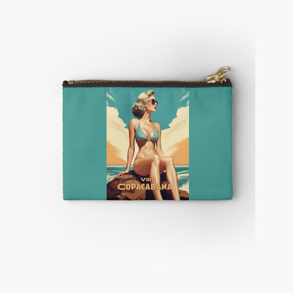 Item preview, Copacabana Retro style Travel poster designed and sold by Boxing Kangaroo Retail Company.