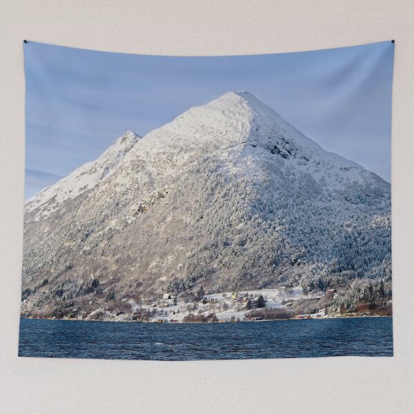Item preview, Snowy Mountains Winter Landscape Norway designed and sold by Martyn R Arnold Fine Art Nature & Landscape Photography.