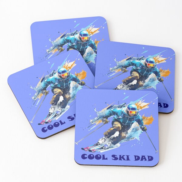 Item preview, Cool Ski Dad - Vibrant Skiing Artwork designed and sold by 19Beauty.
