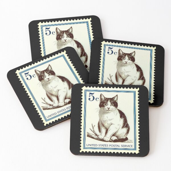 Item preview, Philatelist's Day Cat Day Cat Postage Stamp Day designed and sold by Amanda's Factory.