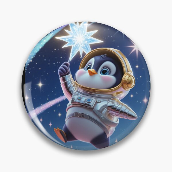 Item preview, Kawaii Astro-Penguin designed and sold by ThePrimeMan.