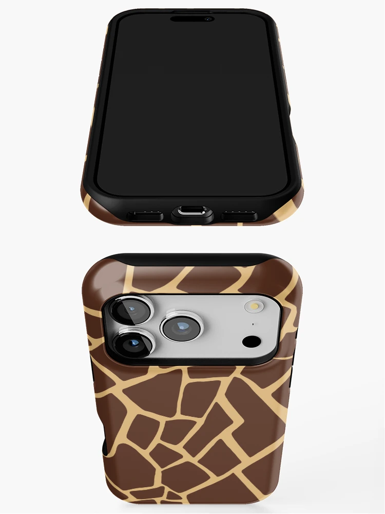 Thumbnail 3 of 4, iPhone Case, Giraffe Pattern Design designed and sold by TopUpDesign.
