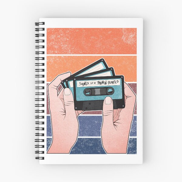 Item preview, Heartbreak Songs | Vintage Music Tape Cassette designed and sold by ObsidianDaz.