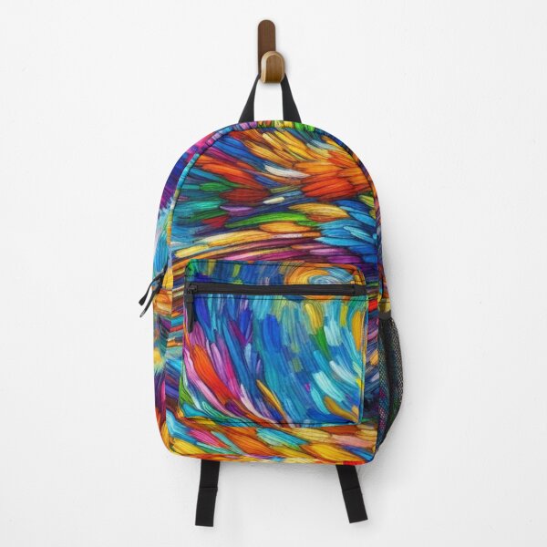 Item preview, Immerse yourself in the realm of colors with this bright rainbow watercolor of a bird designed and sold by FotoworldEdel.