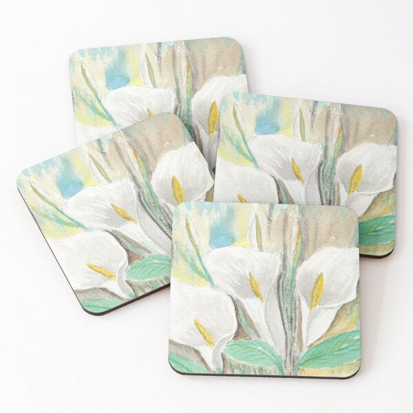 Item preview, Watercolor flowers White Arum designed and sold by Alain DIVINE.