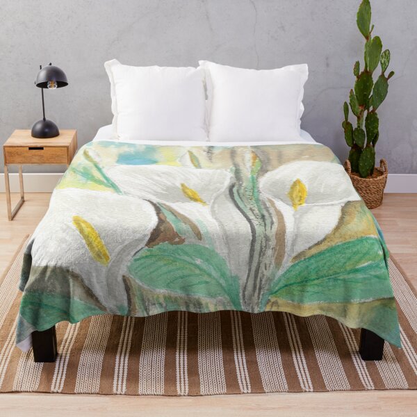 Item preview, Watercolor flowers White Arum designed and sold by Alain DIVINE.