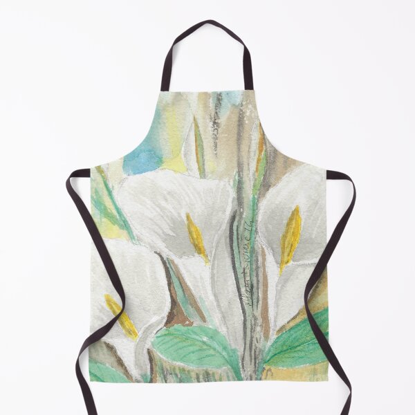 Item preview, Watercolor flowers White Arum designed and sold by Alain DIVINE.