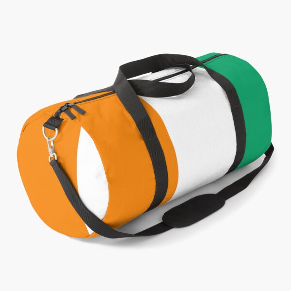 Item preview, Ivory Coast colors orange white green flag all-over print designed and sold by SpecialtiesShop.