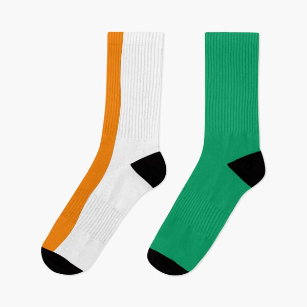 Item preview, Ivory Coast colors orange white green flag all-over print designed and sold by SpecialtiesShop.